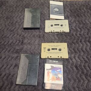 Bad Company Vintage Set Of Two Cassettes
